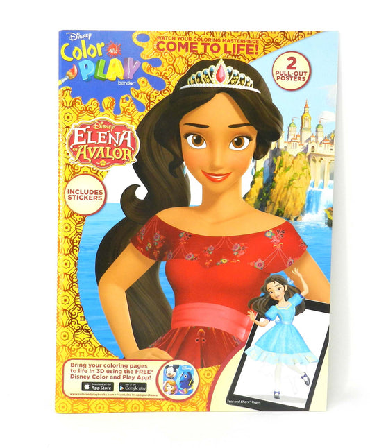 Disney Color & Play Elena Of Avalor Coloring Book