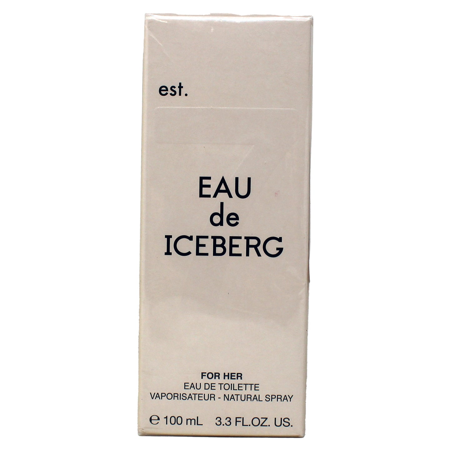 Iceberg Est Eau De Iceberg For Her EDT 3.3 Fl Ounce