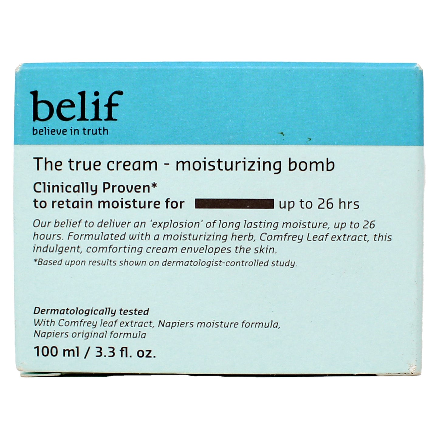 Belif The True Cream Moisturizing Bomb with Comfrey Leaf Extract 3.3 oz