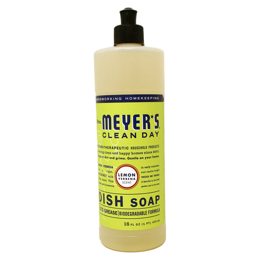 Mrs. Meyers Clean Day Lemon Verbena Dish Soap 16 Fluid Ounces