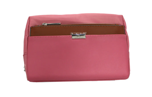 Danielle Nicole Solid Matching Cosmetic Bag Set Blush