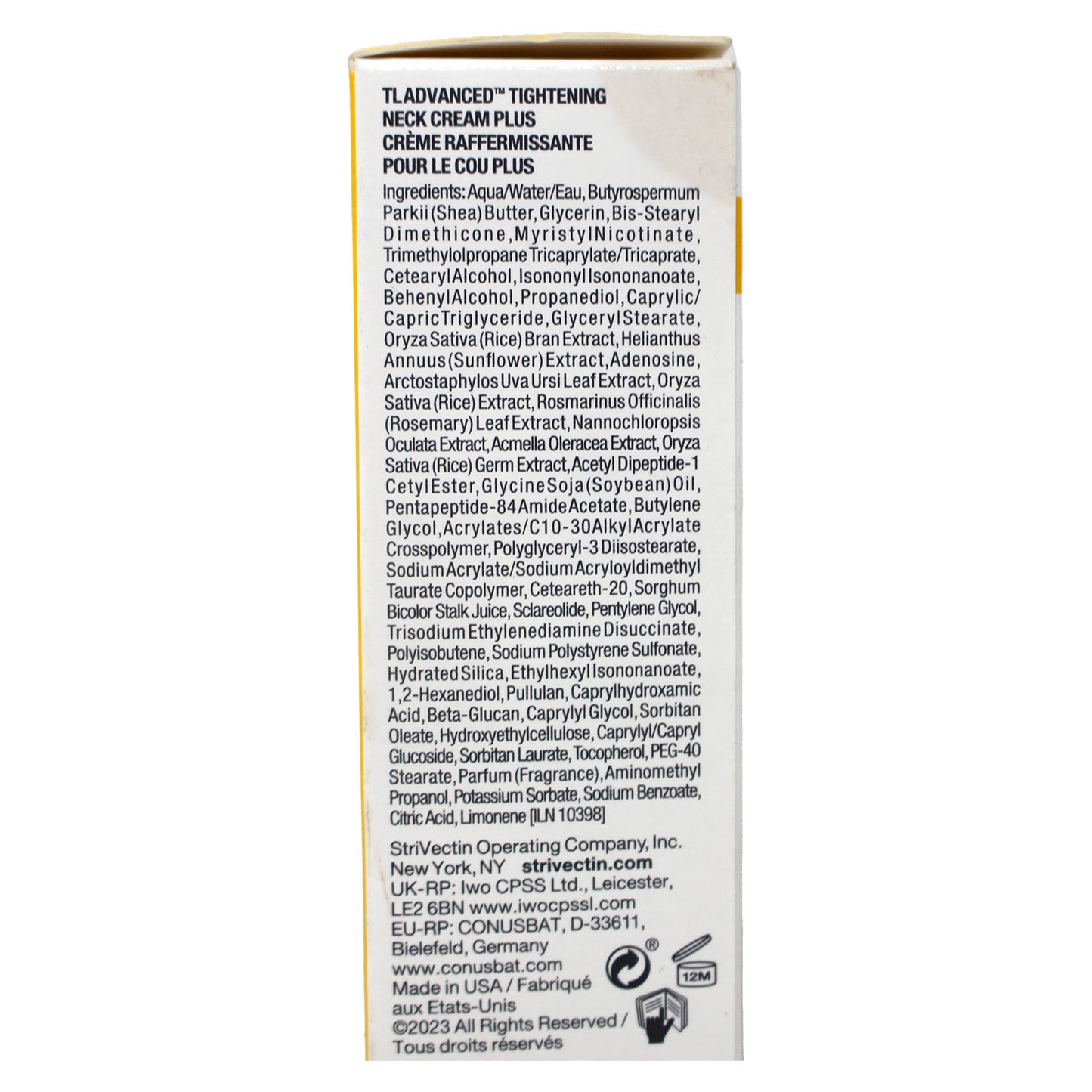 StriVectin TL Advanced Tightening Neck Cream PLUS, 0.25 oz
