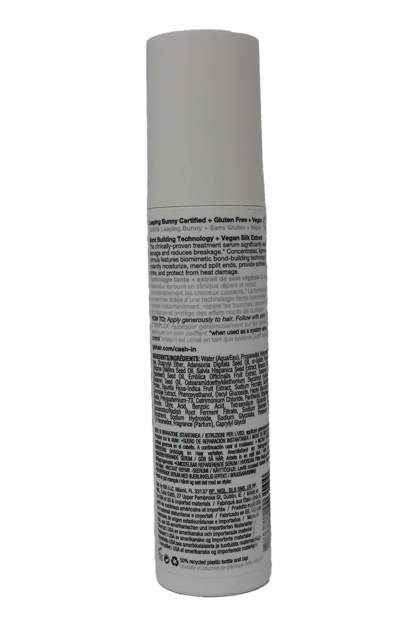 IGK Cash In Instant Repair Serum 1.7 Ounce