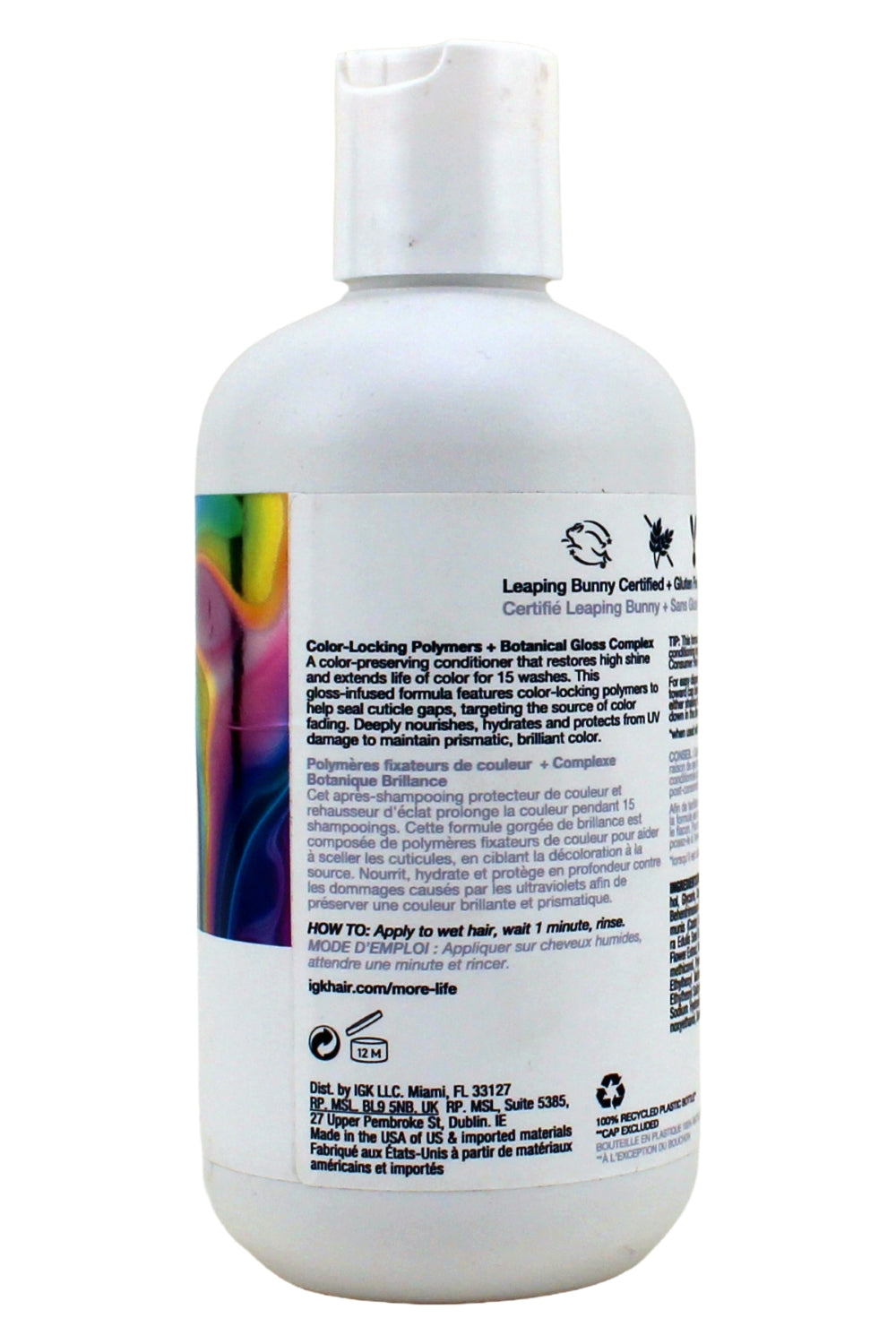 Igk More Life Color Extending Gloss Conditioner 8 Fl Ounce