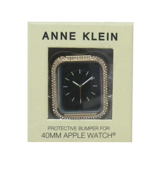 Anne Klein Premium Fashion Protective Bumper For Apple Watch Rose Gold 40MM