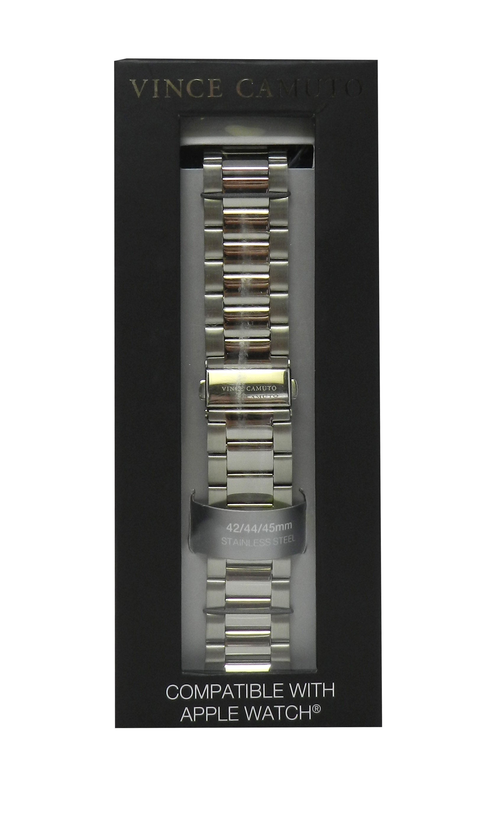 Vince Camuto Fashion Chain Band For Apple Watch Silver 42/44/45MM