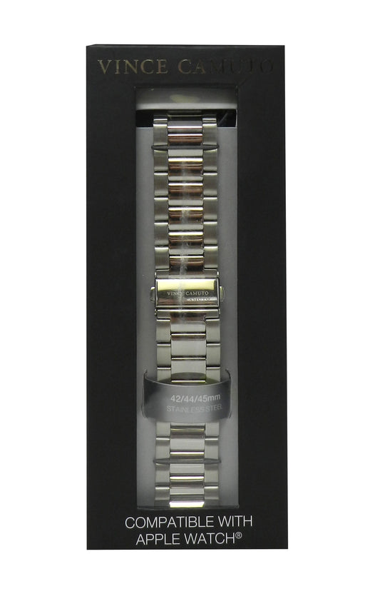 Vince Camuto Fashion Chain Band For Apple Watch Silver 42/44/45MM