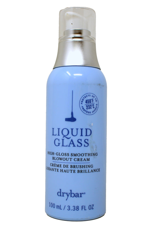 Drybar Liquid Glass High Gloss Smoothing Blowout Cream 3.38 Fl Ounce( Distressed Packaging)