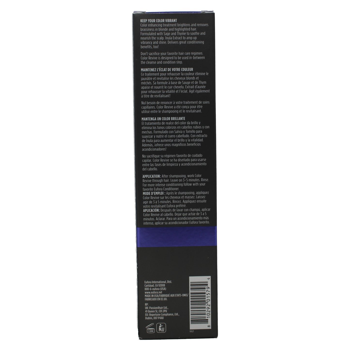 Eufora Beautifying Elixirs Color Revive Blonde 5 Ounces