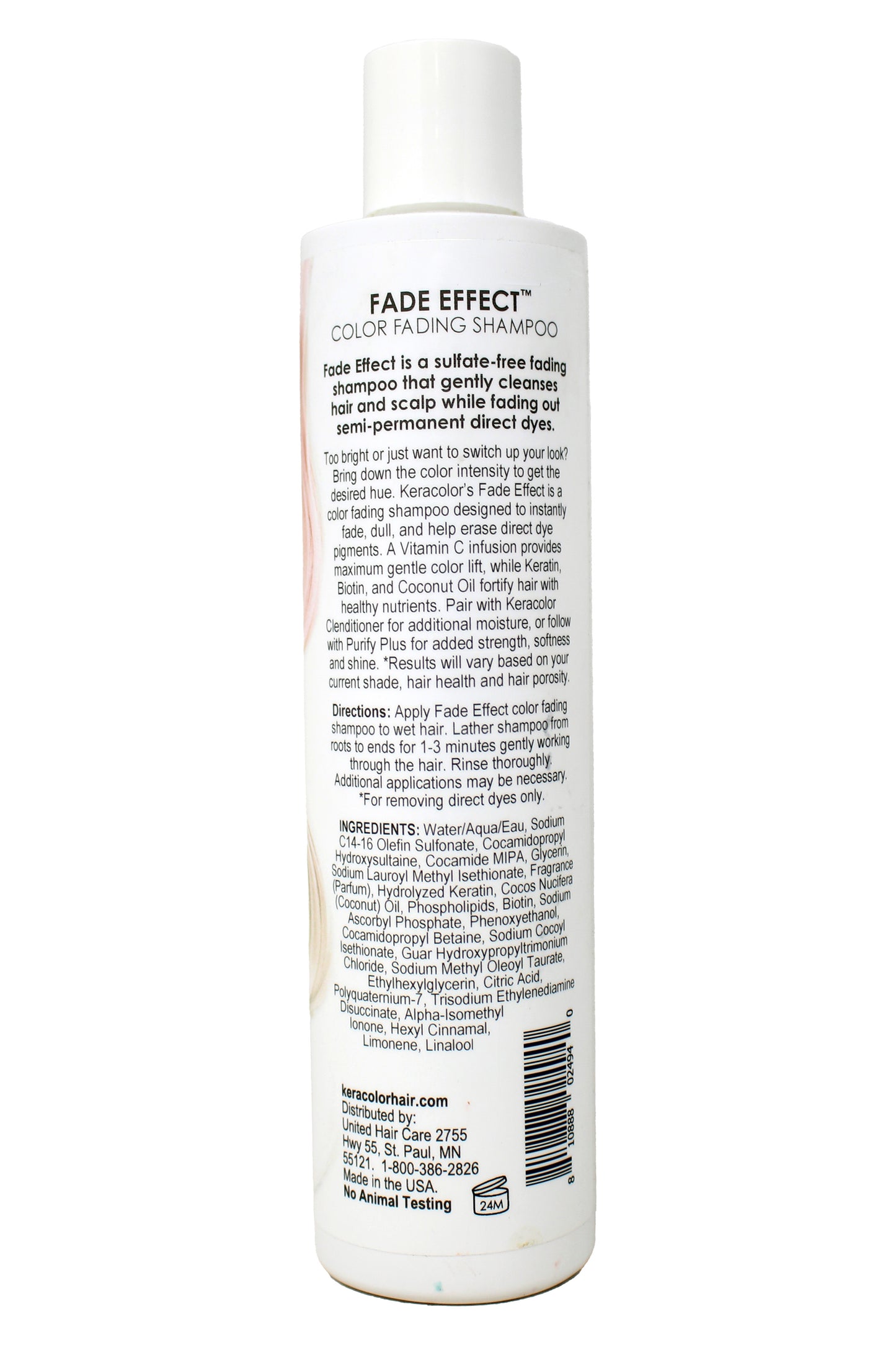 Keracolor Fade Effect Color Fading Shampoo 9.75 Ounce