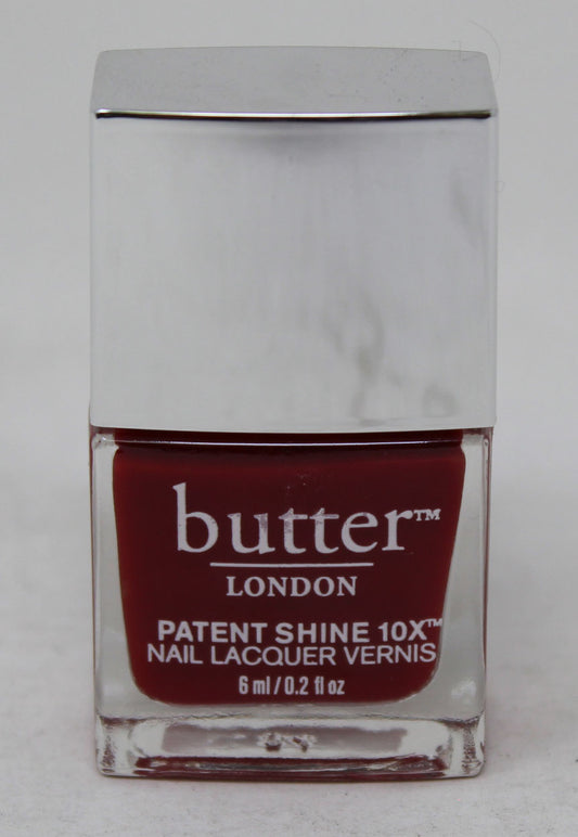 Butter London Patent Shine 10X Mini Nail Lacquer Her Majesty Red 0.2 Ounces