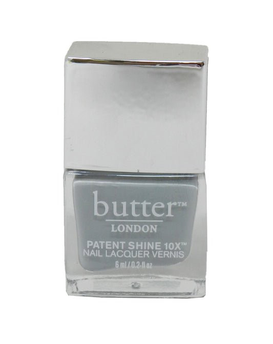 Butter London Patent Shine 10X Mini Nail Lacquer London Fog 0.2 Ounces