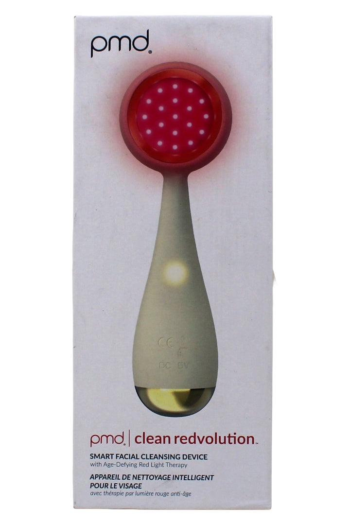 PMD Clean Redvolution Smart Facial Clenasing Device With Red Light Therapy White 1 Count