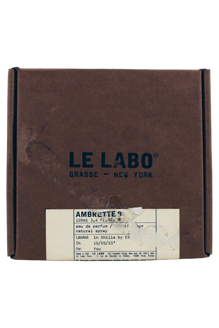 Le Labo Ambrette 9 Eau De Parfum 3.4 Ounce