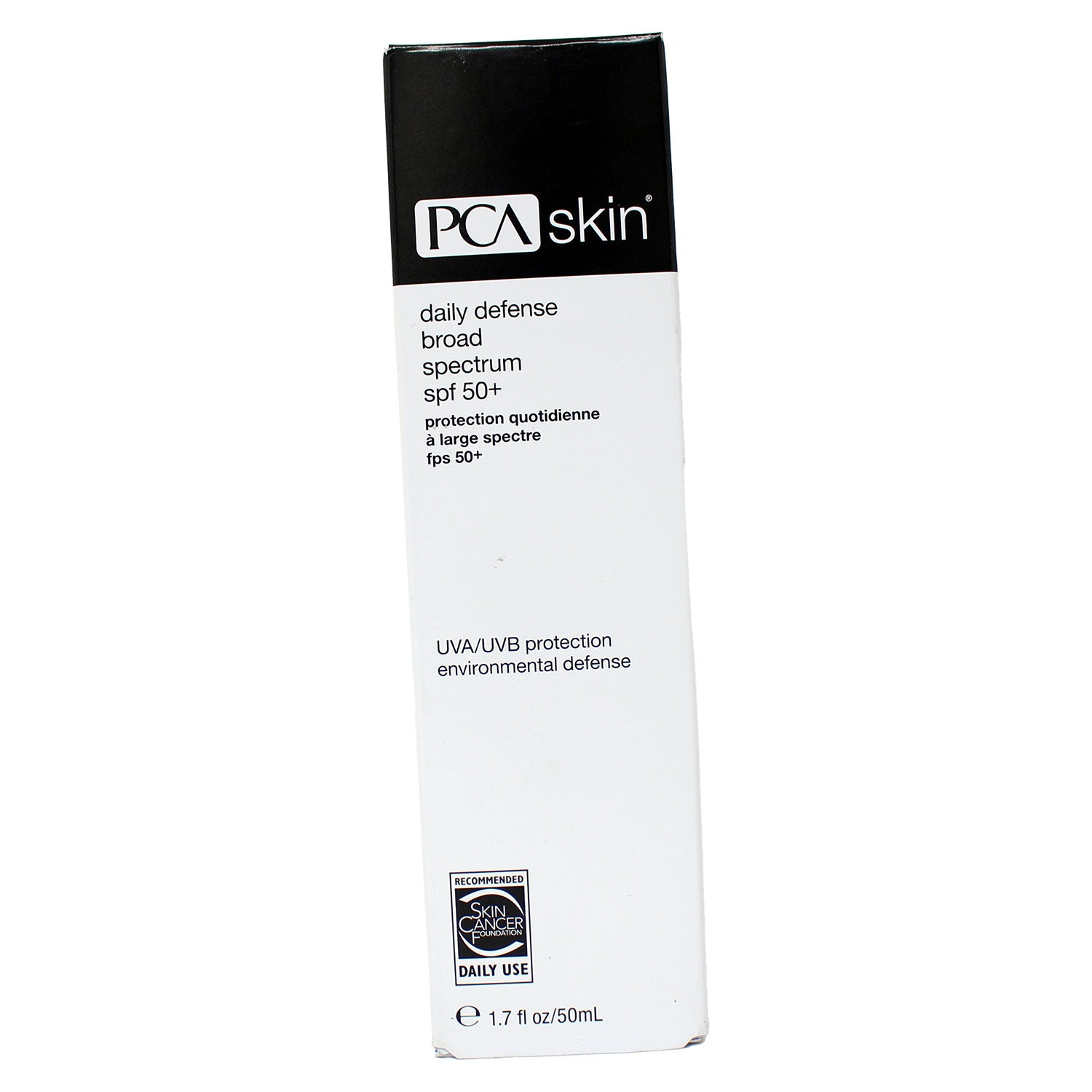 PCA Skin Daily Defense Broad Spectrum SPF 50+ 1.7 Fl Ounce