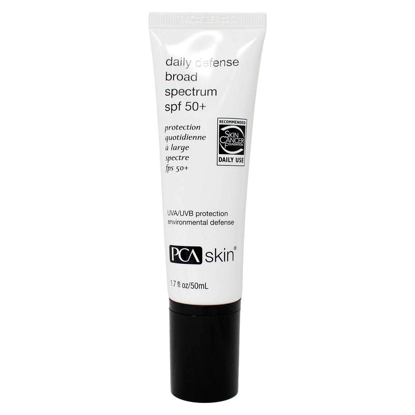 PCA Skin Daily Defense Broad Spectrum SPF 50+ 1.7 Fl Ounce