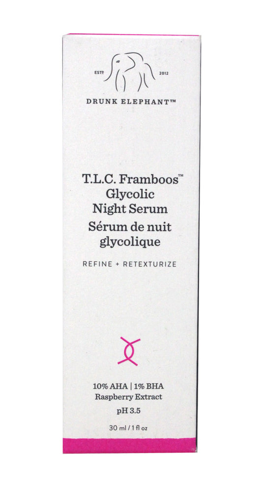 Drunk Elephant T.L.C Framboos Glycolic Night Serum 1 Ounce