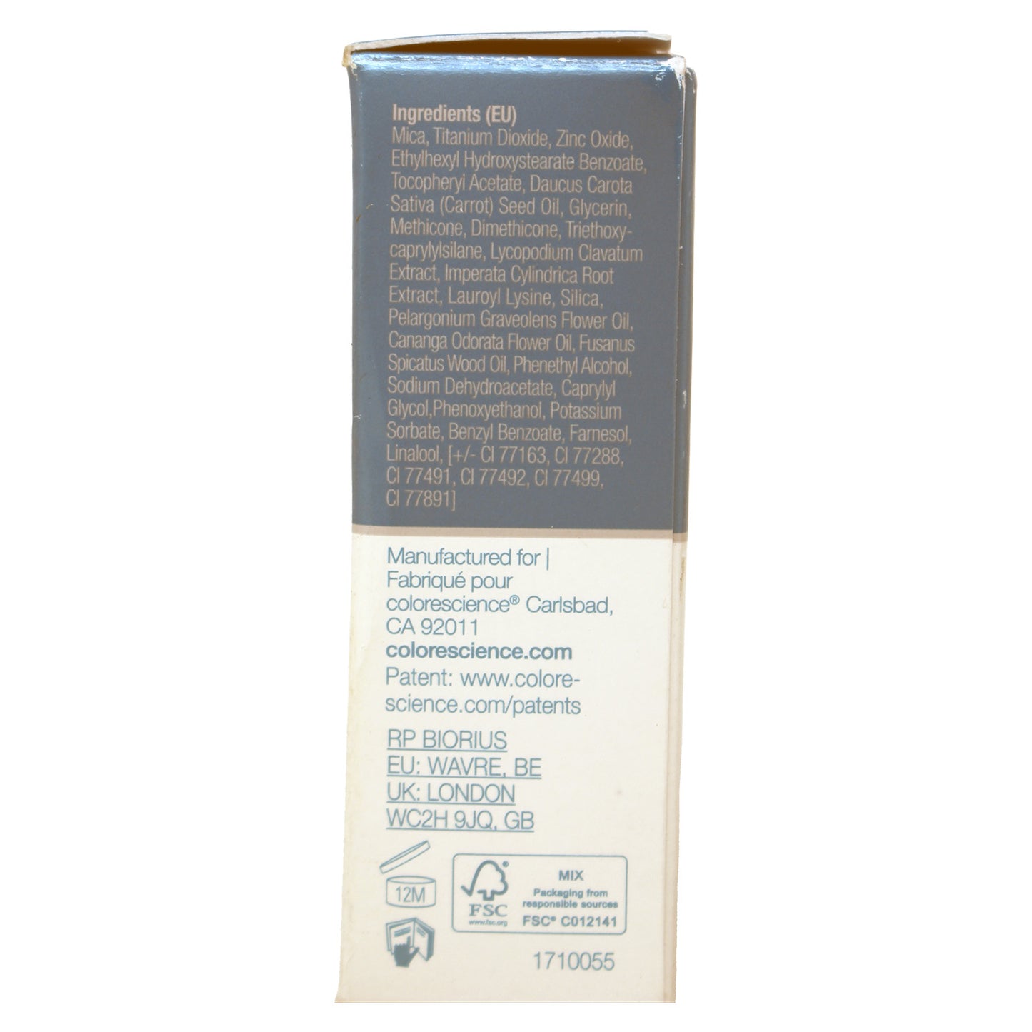 Colorescience Natural Finish Pressed Foundation SPF 20 Light Beige 0.42 Ounce