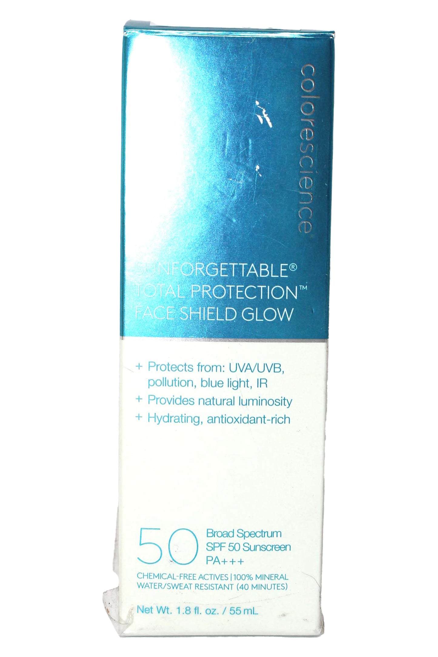 Colorescience Sunforgettable Total Protection Face Shield Glow SPF 50  1.8 Ounce