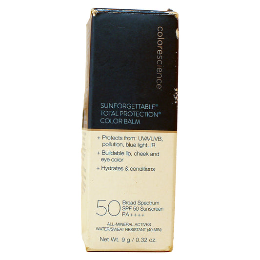 Color Science Sunforgettable Total Protection Color Balm SPF 50 Violet Haze 0.32 Ounce