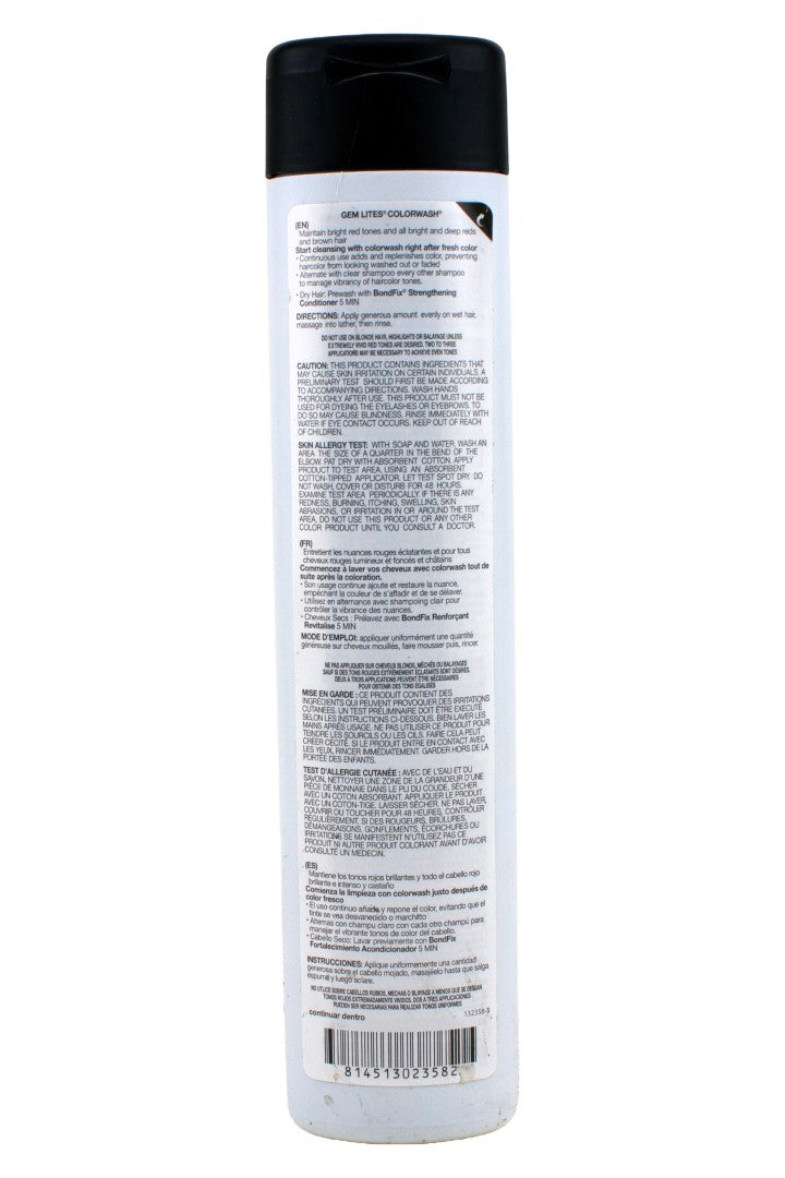 Celeb Luxury Gem Lites Flawless Diamond Semi-Permanent Hair Color Shampoo Ruby Red 8.25 oz