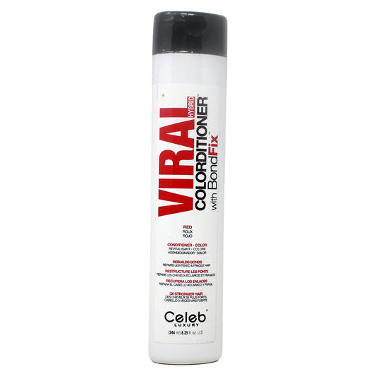 Celeb Luxury Viral Hybrid Colorditioner With BondFix Red 8.25 Ounces