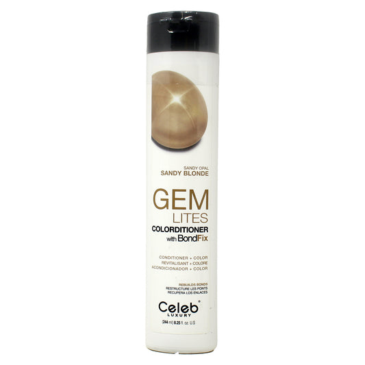 Celeb Luxury Gem Lites Colorditioner With BondFix Sandy Blonde 8.25 Ounces