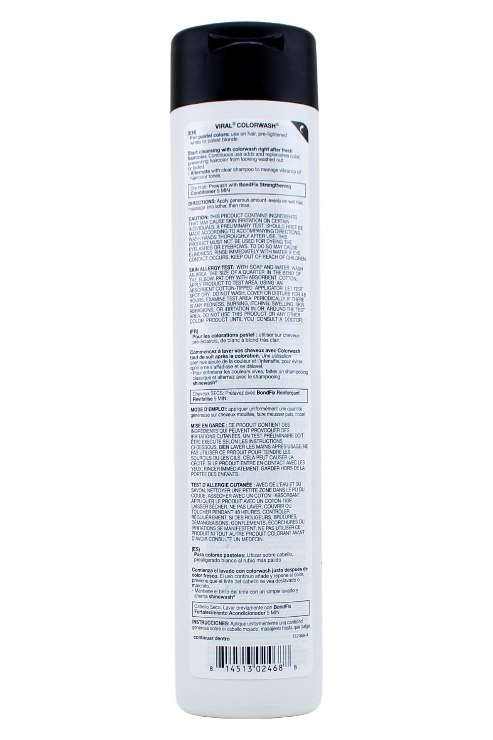 Celeb Luxury Colorwash Color Depositing Shampoo Pastel Rose Gold 8.25 Fl Ounce