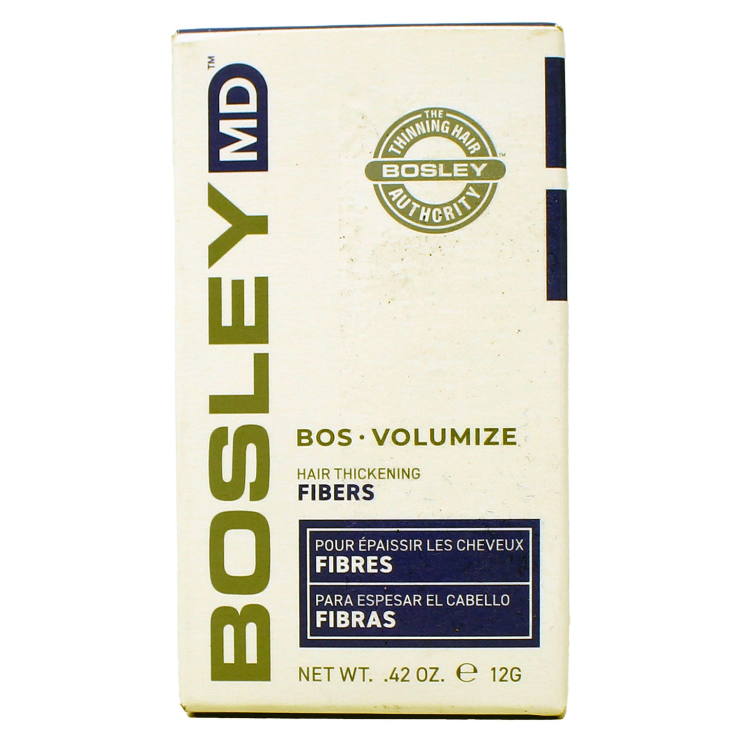 BosleyMD Bos Volume Hair Thickening Fibers Light Brown 0.42 Ounces