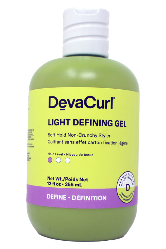 DevaCurl Light Defining Gel Soft Hold Non-Crunchy Styler 12 Ounces