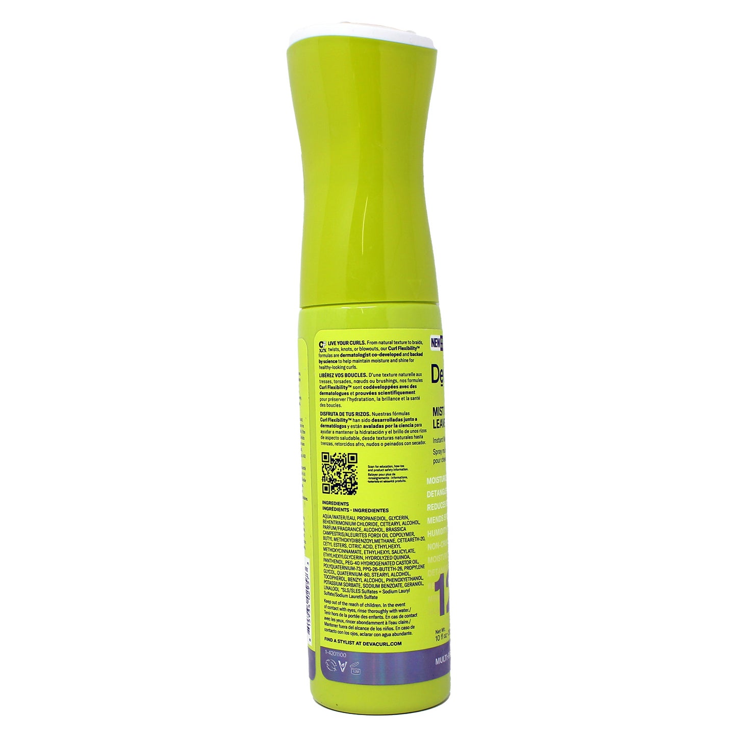 DevaCurl Mist of Wonders Leave In Instant Multi Benefit Curl Spray 10 Fl Ounce