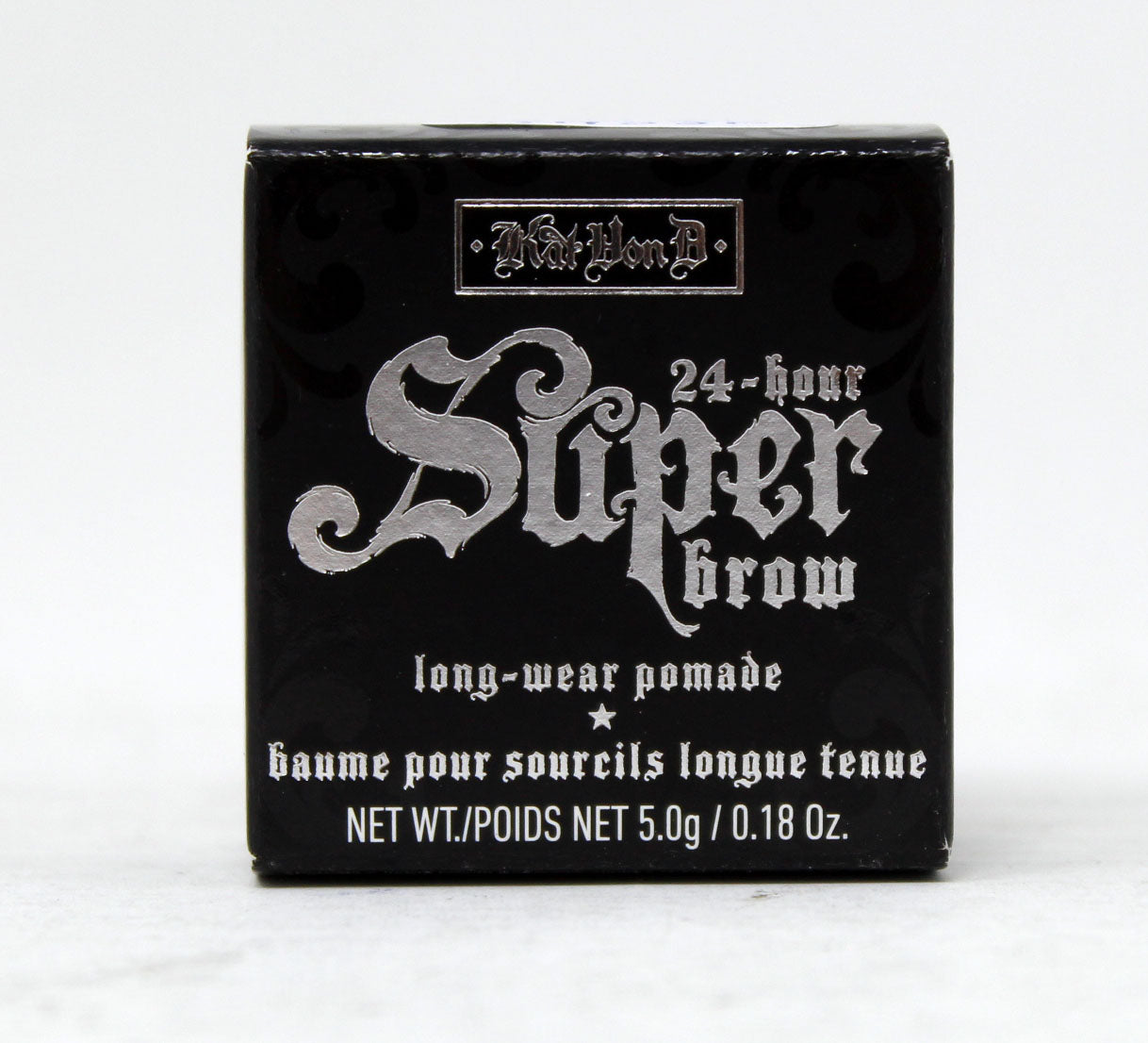 Kat Von D 24 HR Super Brow Long Wear Pomade Lemmy Green 0.18 Ounces (Pack of 2)
