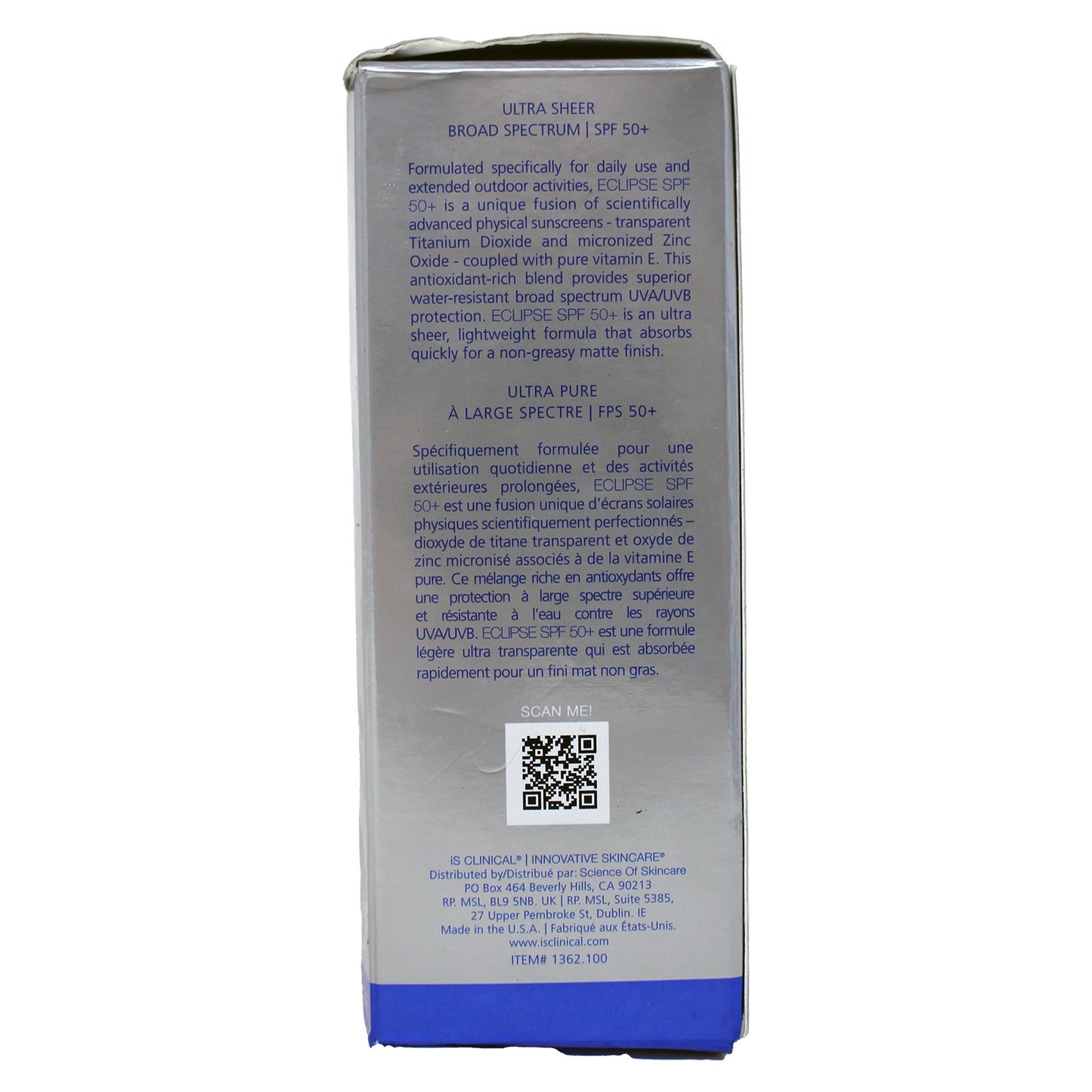 iS CLINICAL Eclipse SPF 50+ Tinted Sunscreen 3.5 Ounces