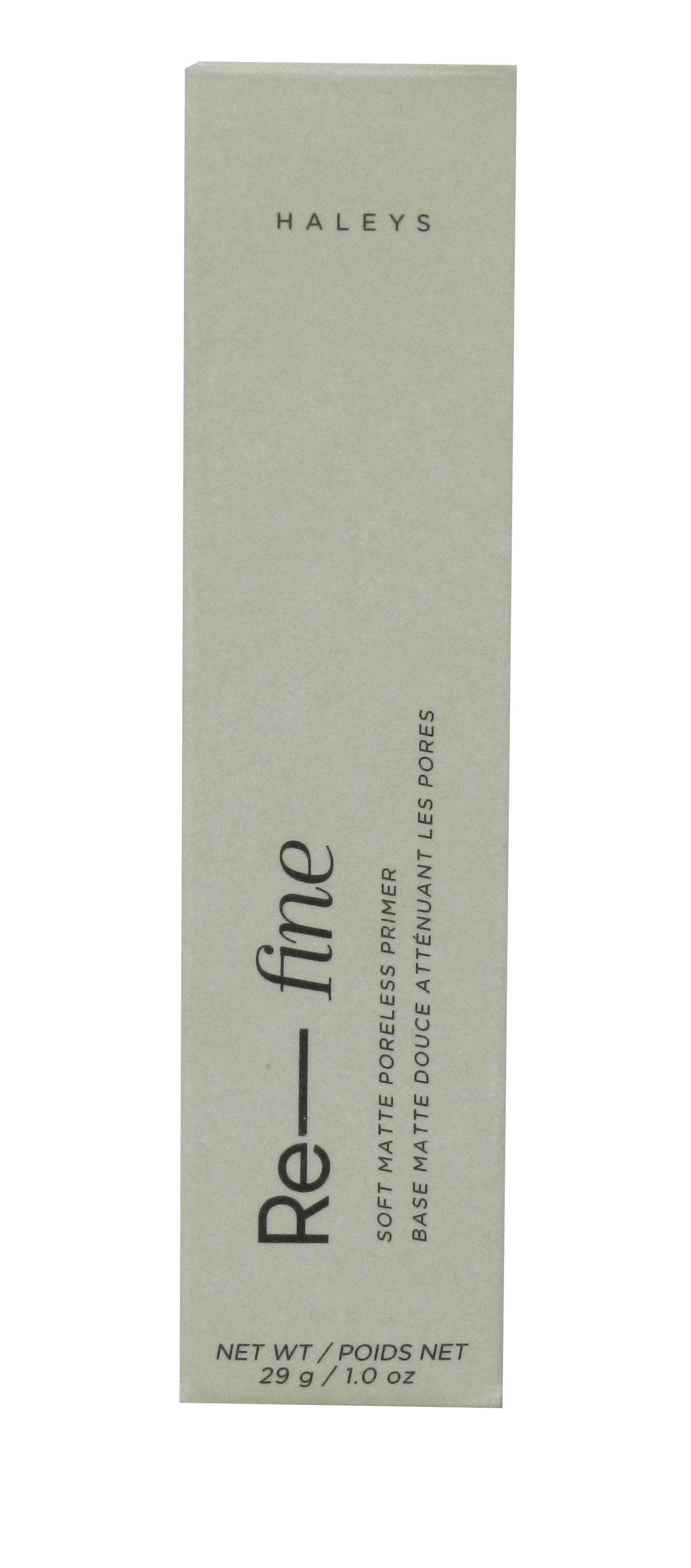Haleys Re-Fine Soft Matte Poreless Primer 1 Ounce