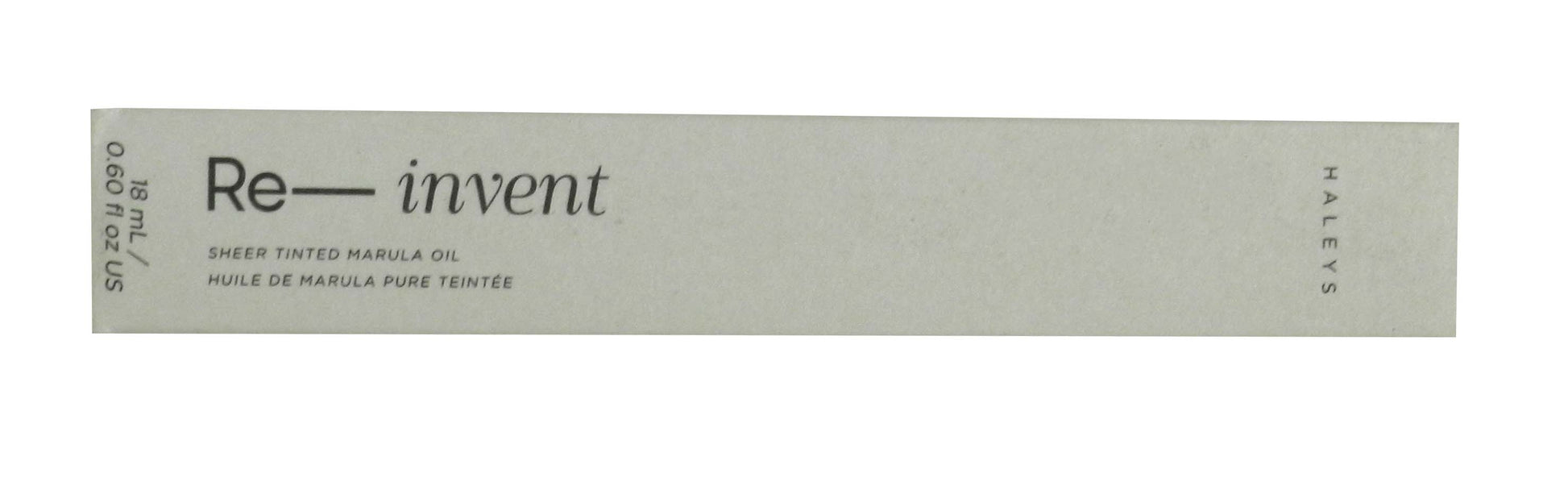 Haleys Re-Invent Sheer Tinted Marula Oil Light-Neutral 18ML