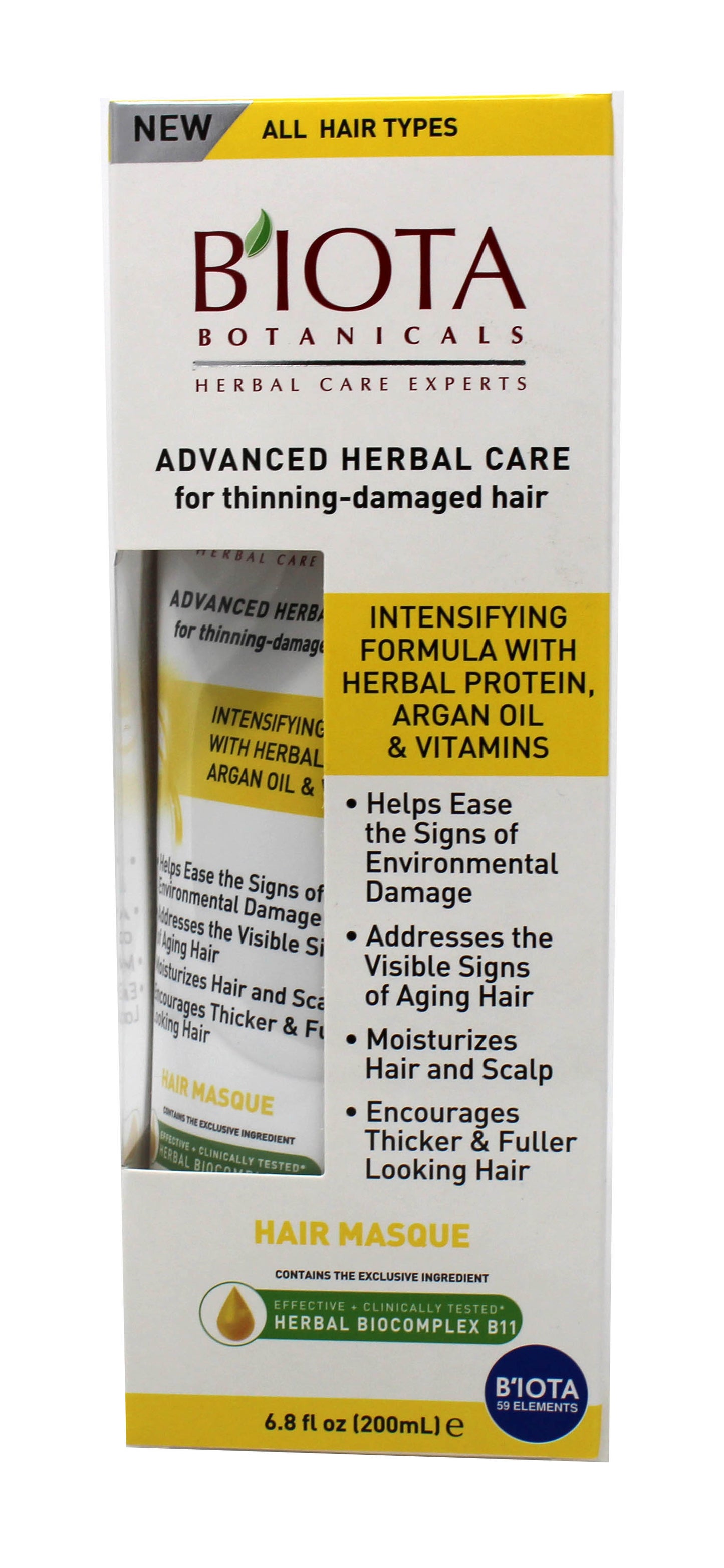 Biota Botanicals Advanced Herbal Care Hair Masque 6.8 Ounce