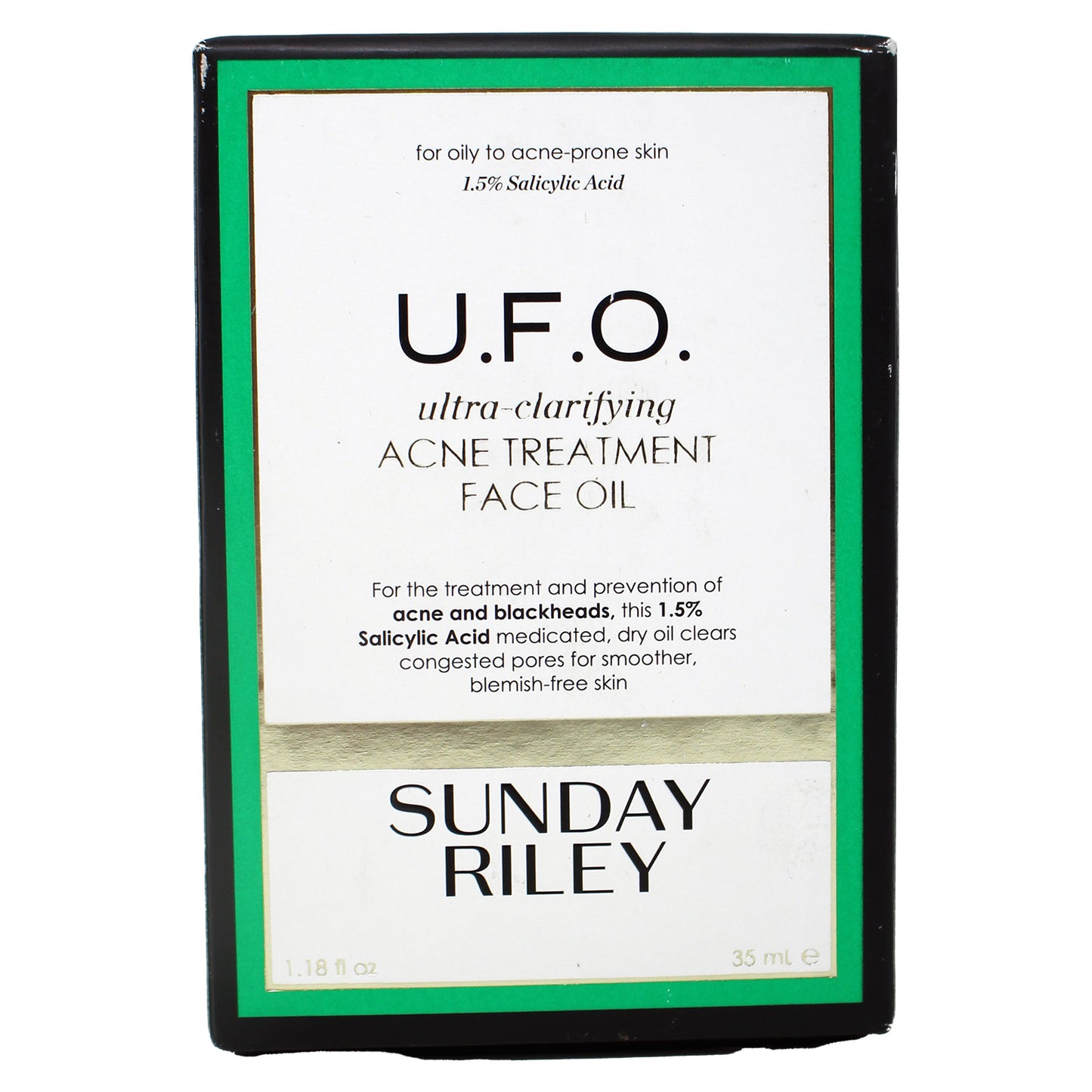 Sunday Riley U.F.O. Acne Treatment Face Oil, 1.18 Fl Oz