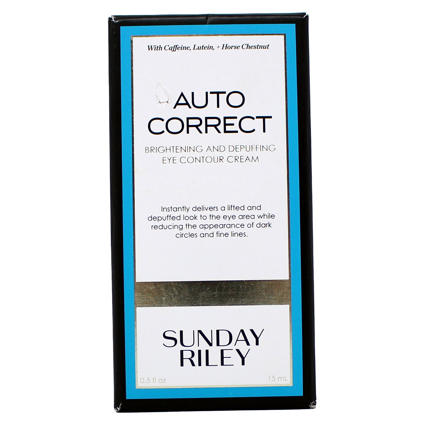 Sunday Riley Auto Correct Brightening and Depuffing Eye Contour Cream 0.5 oz