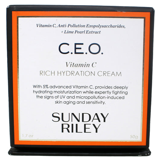 Sunday Riley Vitamin C Rich Hydration Cream 1.70 Ounces