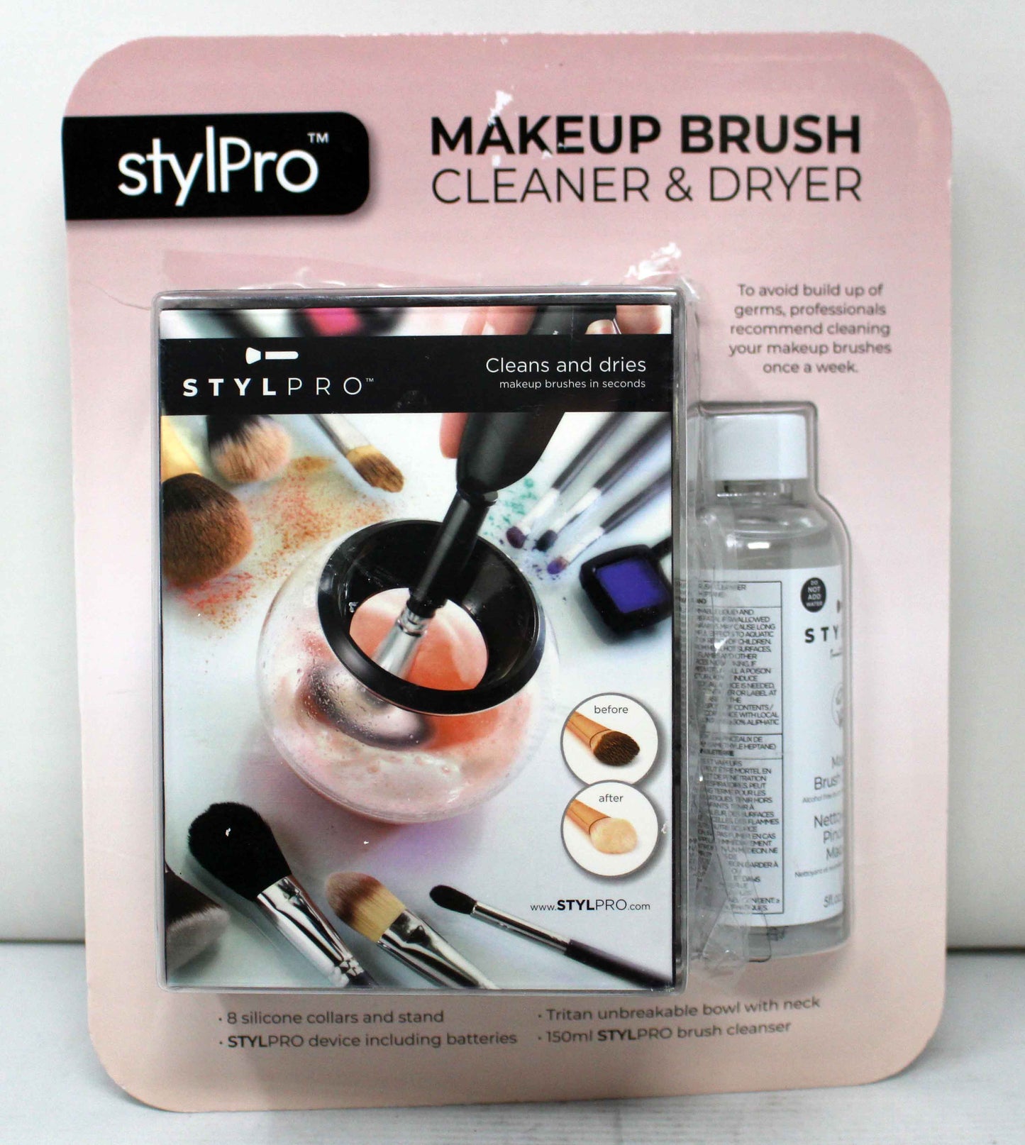 StylPro Makeup Brush Cleaner & Dryer Kit