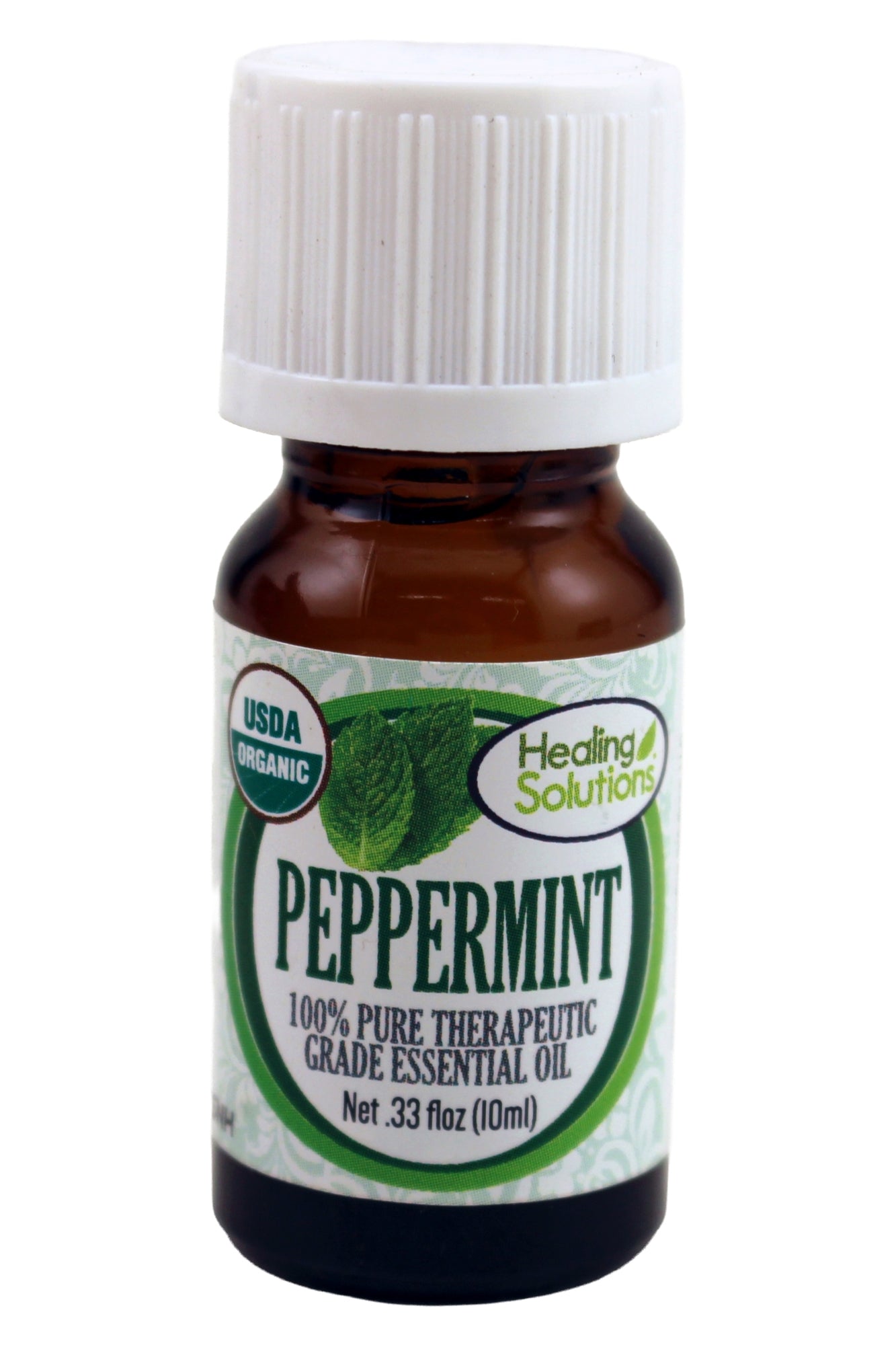Healing Solutions Peppermint Essential Oil 0.33 oz