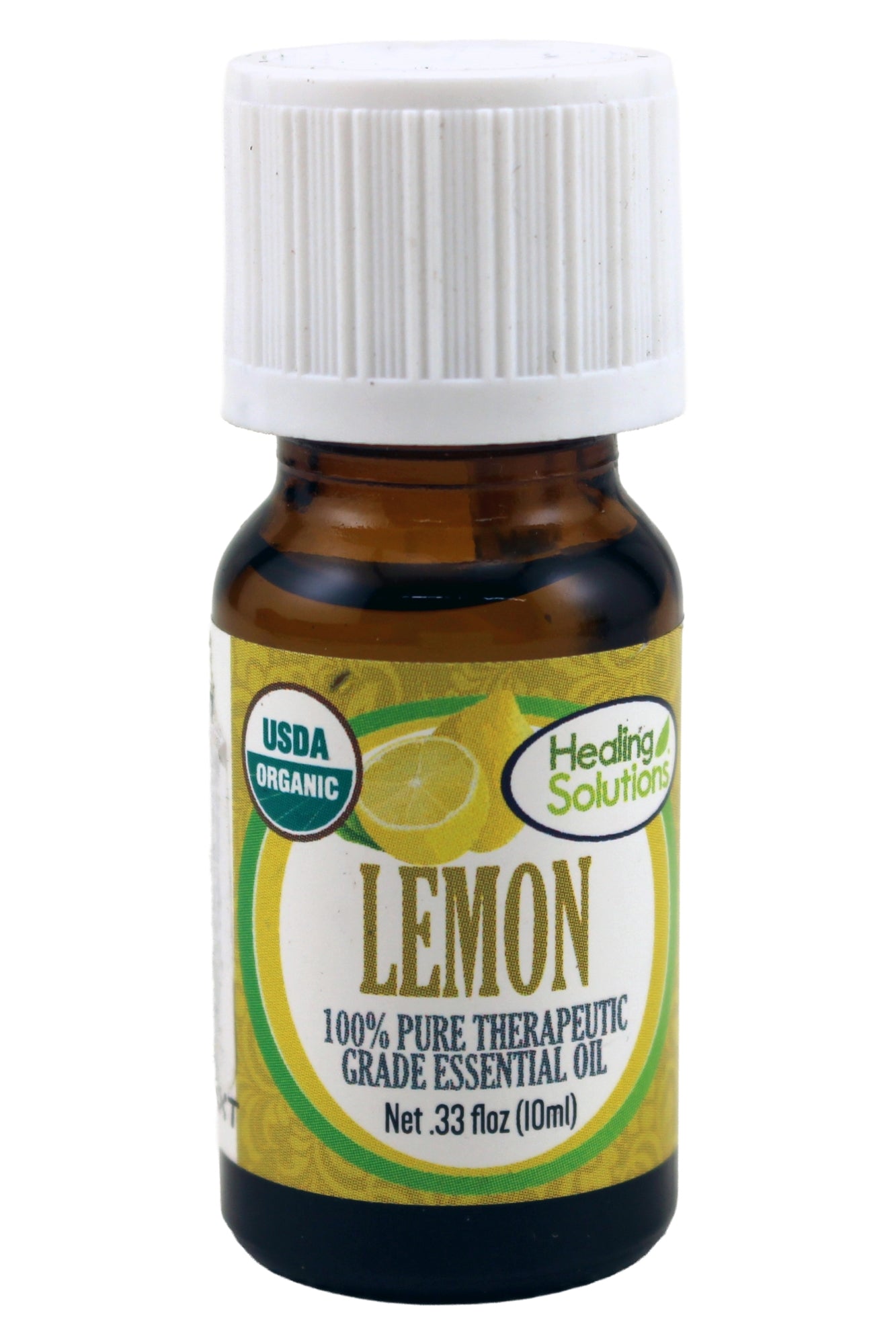 Healing Solutions Lemon Essential Oil .33oz