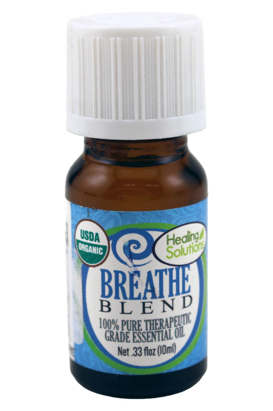 Healing Solutions Breathe Blend Essential Oil 0.33oz