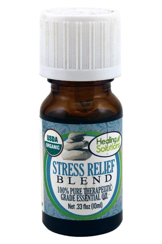 Healing Solutions Stress Relief Blend Essential Oil 0.33 oz
