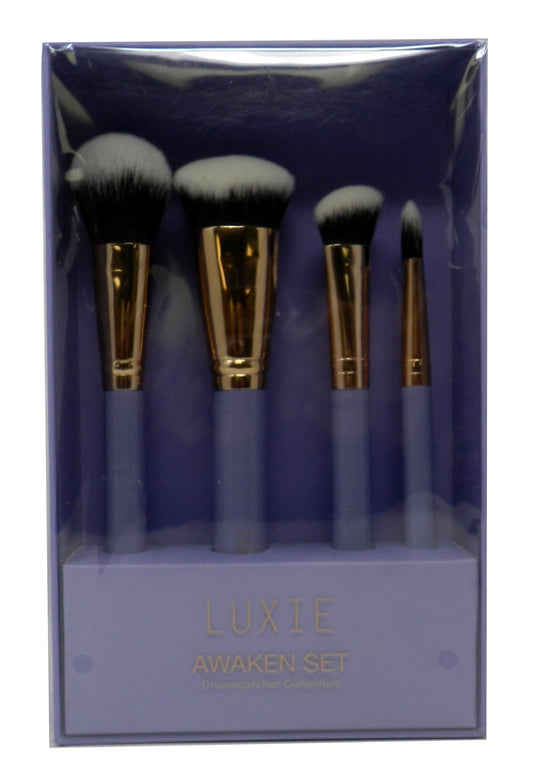 Luxie Dreamcatcher Collection Awaken Makeup Brush Set 4 Pieces