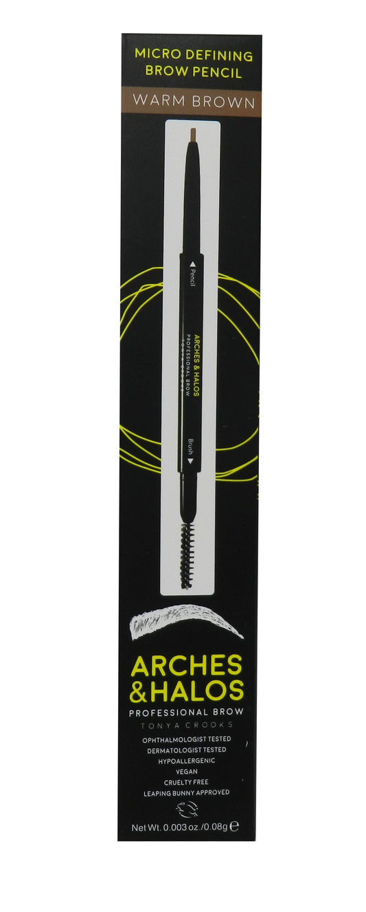Arches & Halos Micro Defining Brow Pencil Warm Brown 0.003 Ounces