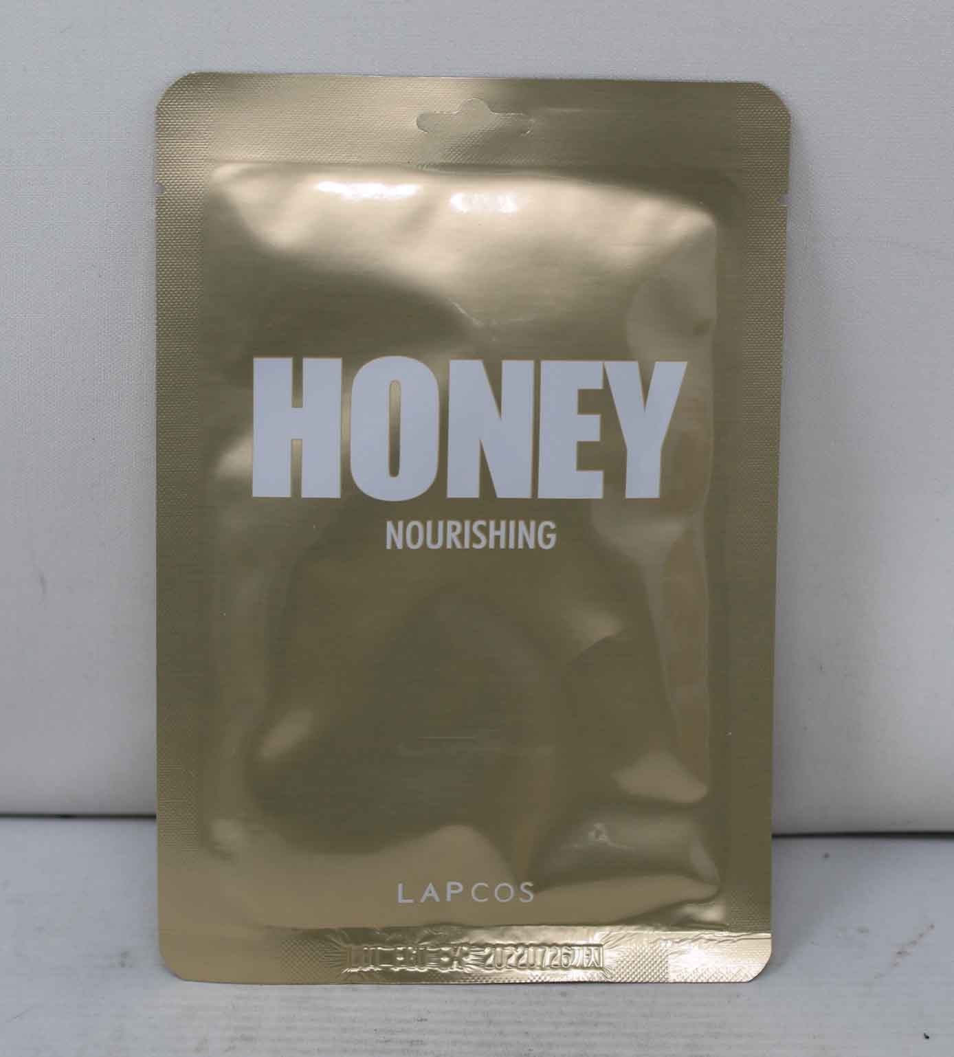 Lapcos Daily Nourishing Skin Mask Honey 1 Count