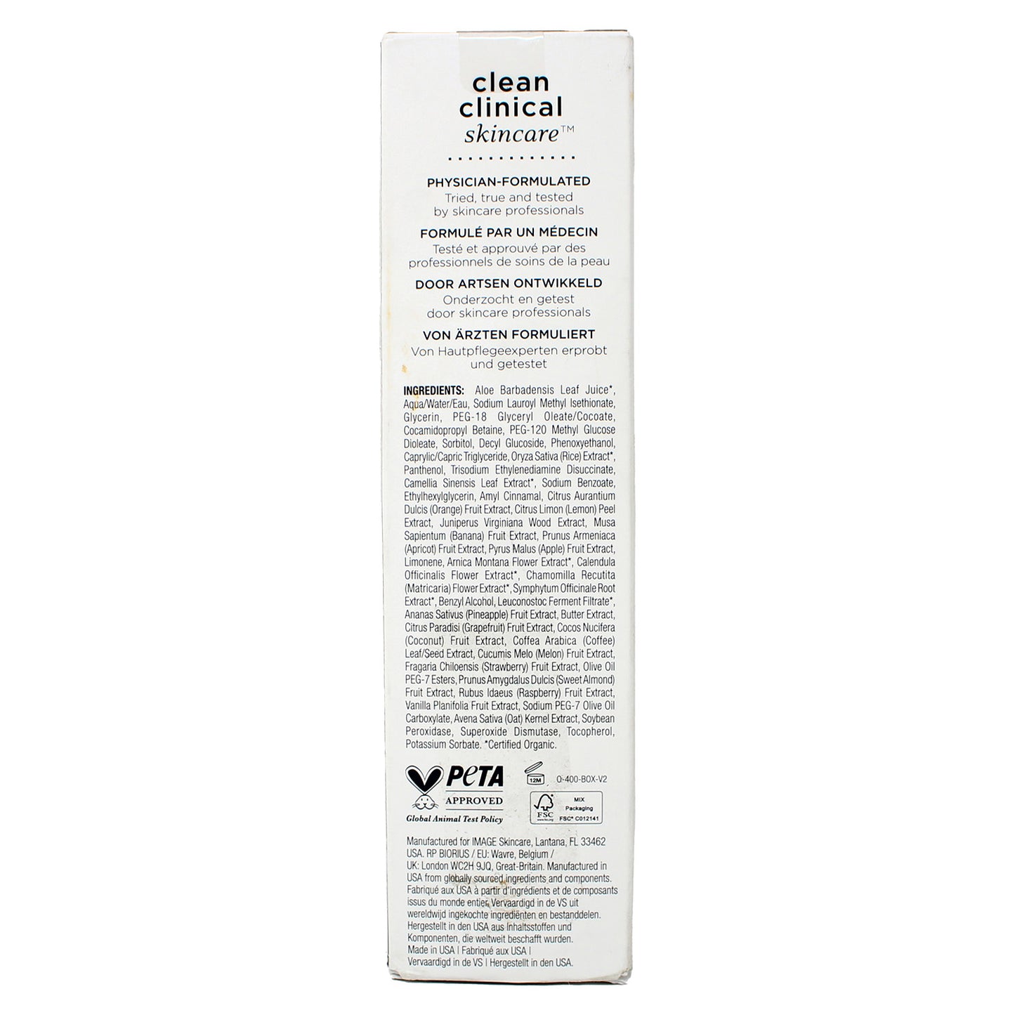 Image Skincare Ormedic Balancing Facial Cleanser 6 Fl Ounces