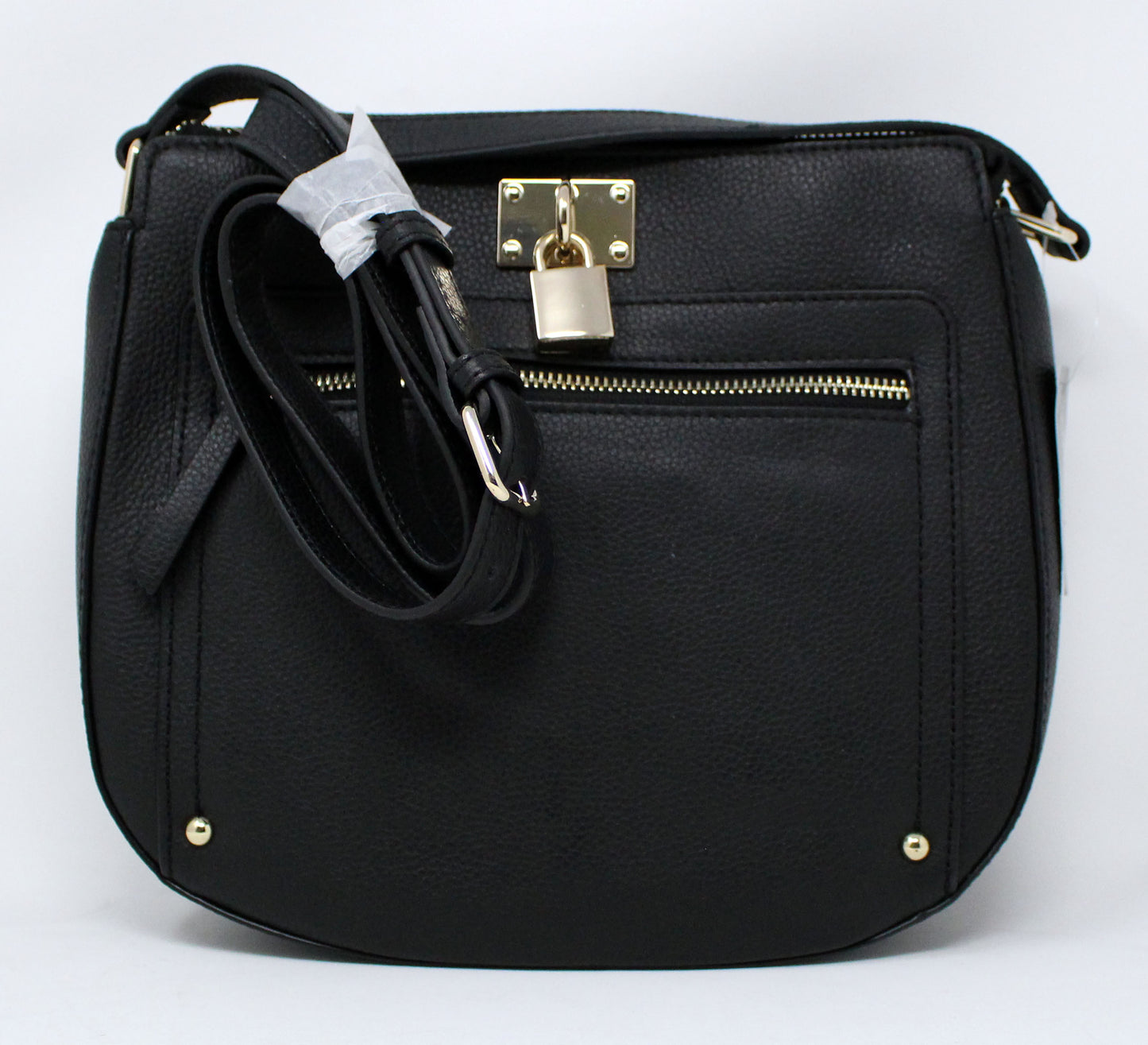 Hilary Radley Leather Maya Crossbody Black