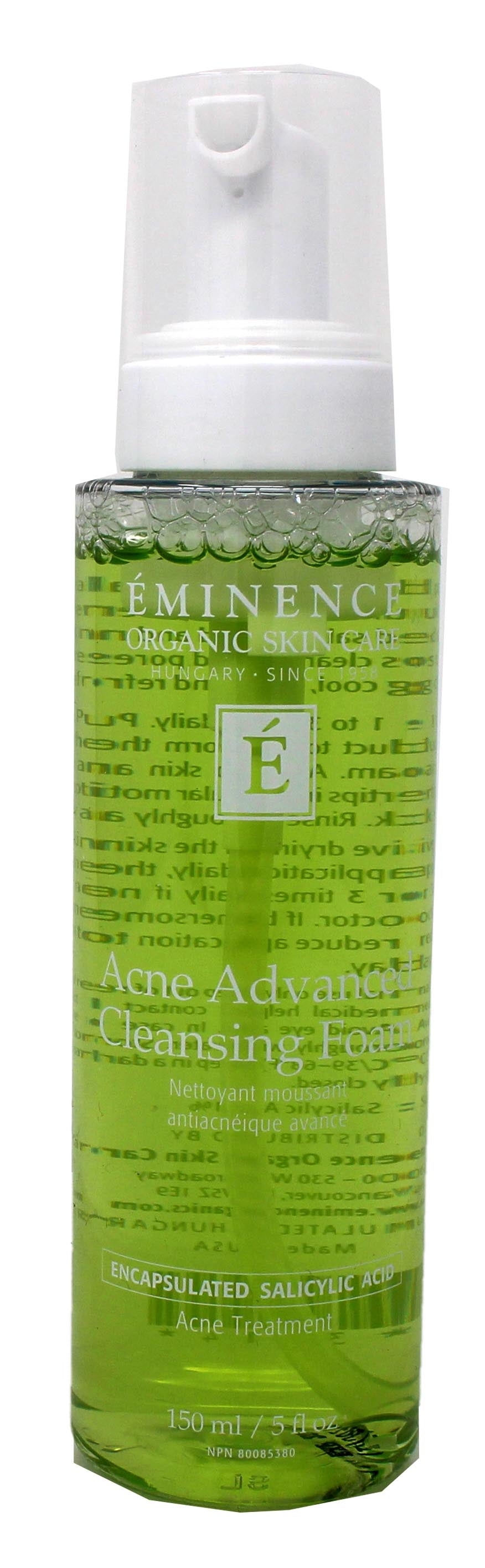 Eminence Organic Skincare Acne Advanced Cleansing Foam 5 Ounce